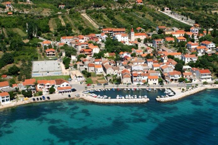 Apartman Lipotica Diklo Zara Esterno foto